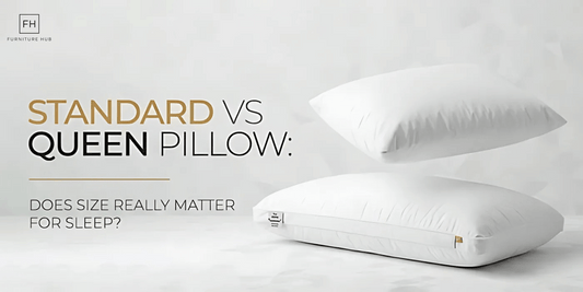 Standard vs Queen Pillow: Does Size Really Matter for Sleep?