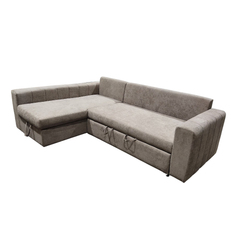 Velour Corner Sofabed / 280 X 170 CM