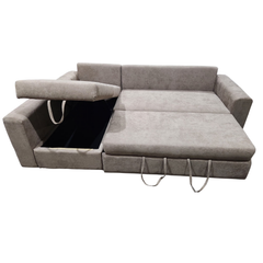 Velour Corner Sofabed / 280 X 170 CM
