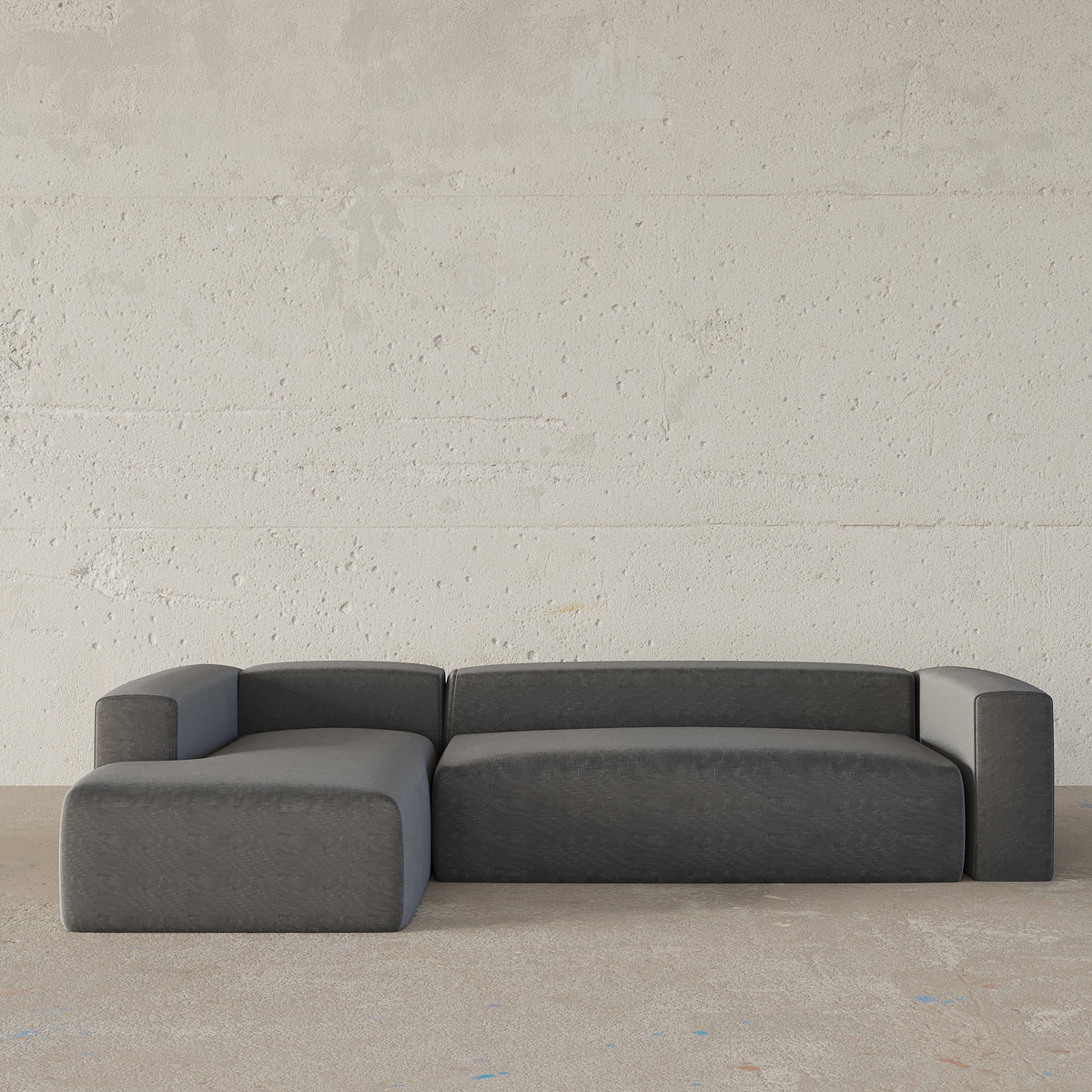 Mexico Design / 3S. Straight Arm L-Shape Sofa