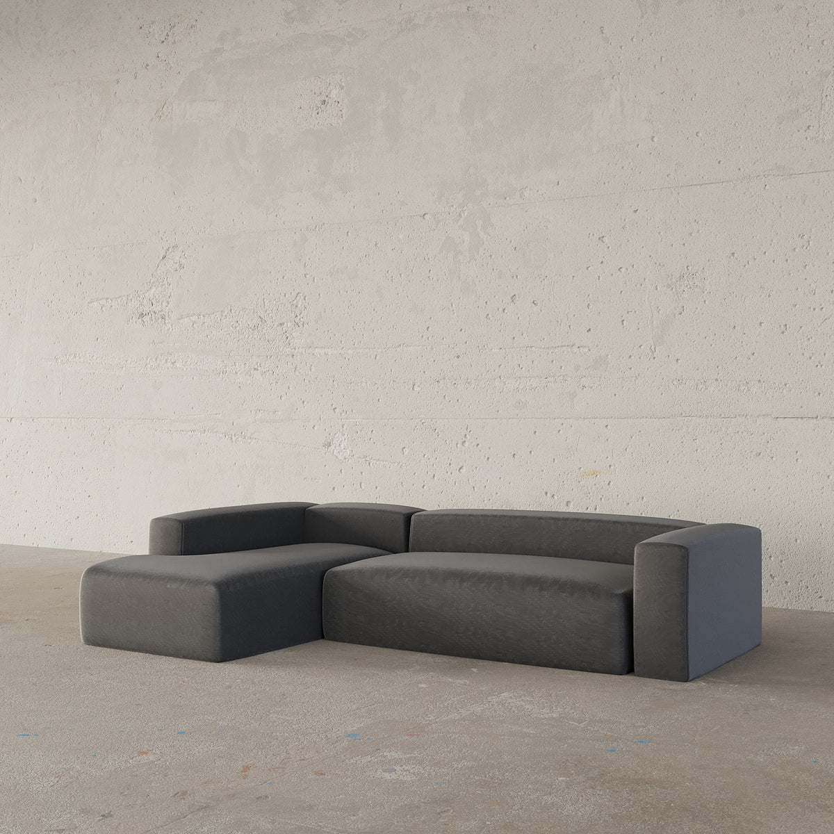 Mexico Design / 3S. Straight Arm L-Shape Sofa