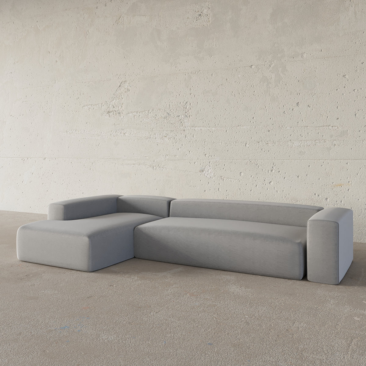 Mexico Design / 3S. Straight Arm L-Shape Sofa