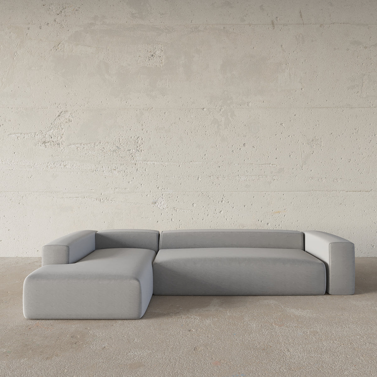 Mexico Design / 3S. Straight Arm L-Shape Sofa
