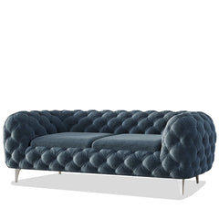 Tufted Chesterfield Sofa / Velvet Upholstery