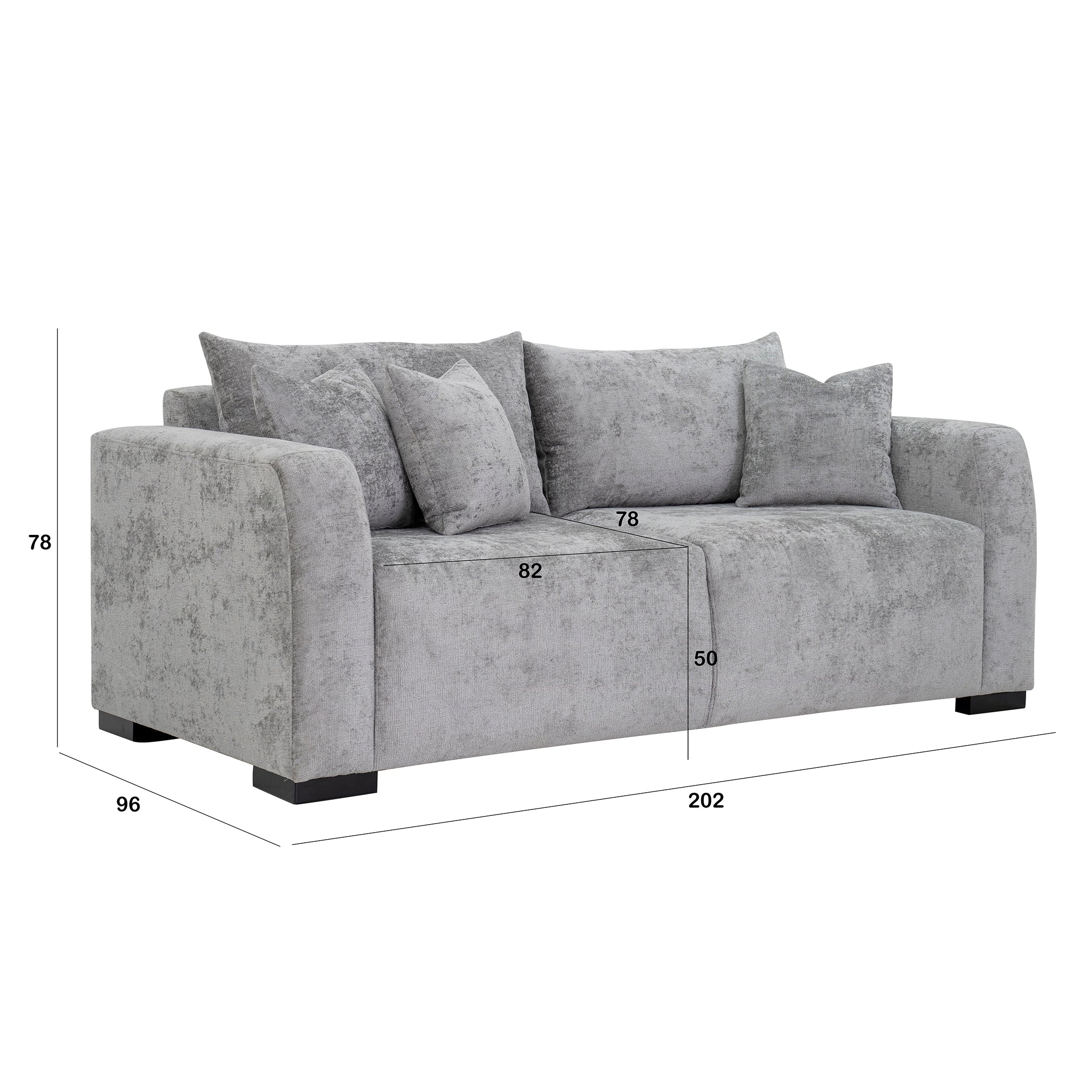 Lena 3 Seater Sofa