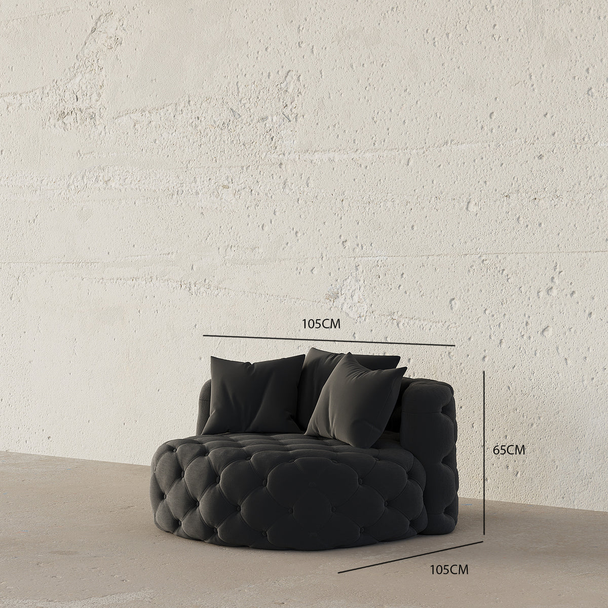 Summer Barrel Chairs / 105 x 105 CM