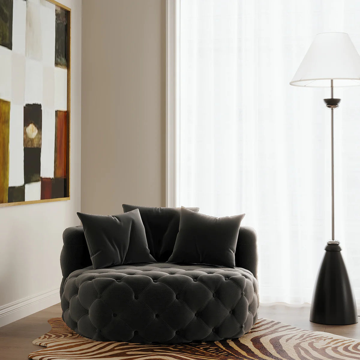 Summer Barrel Chairs / 105 x 105 CM