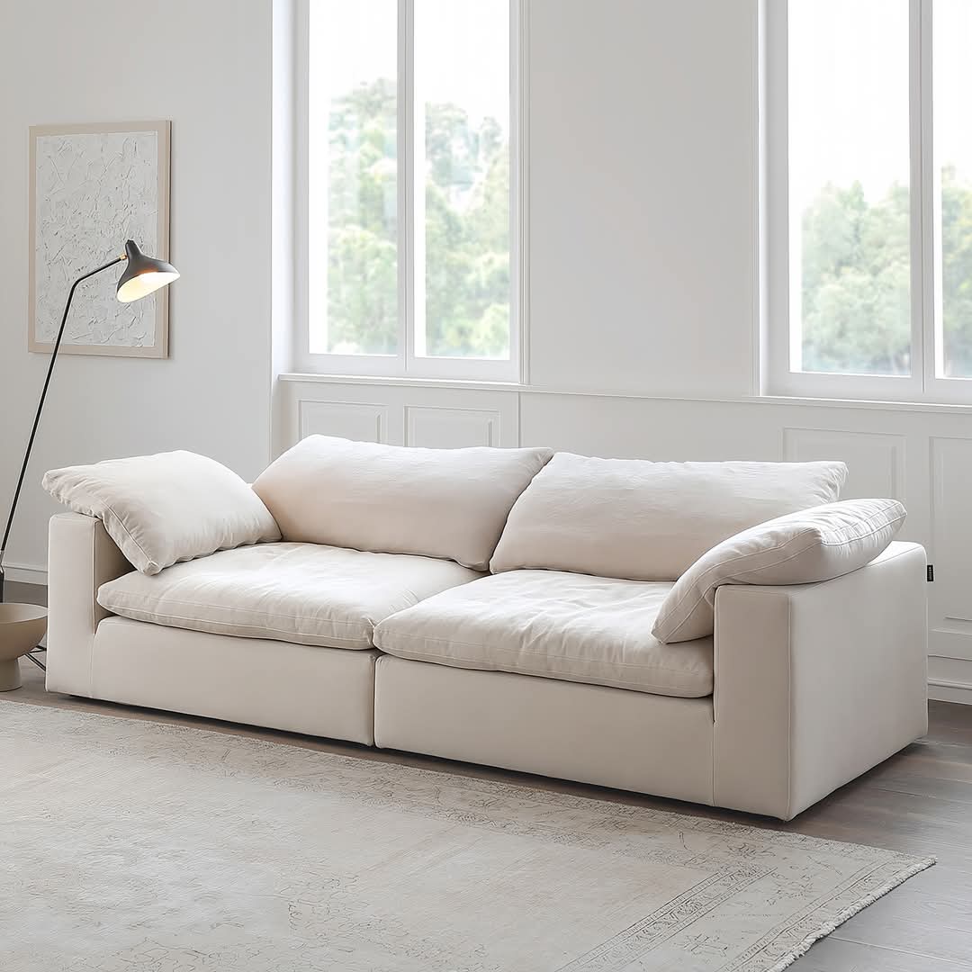 Cloud Feather Filling Sectional Sofa