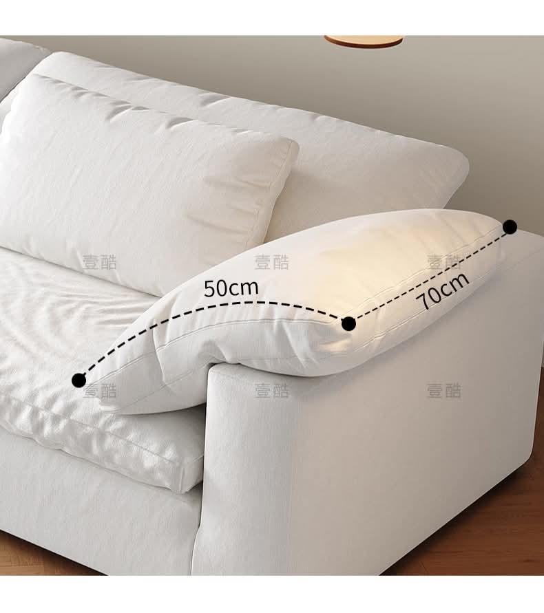 Cloud Feather Filling Sectional Sofa