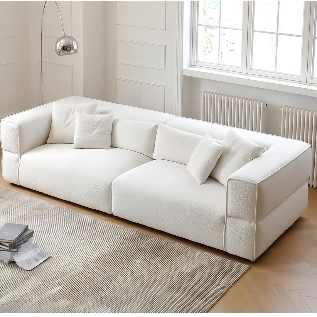 Veo Sofa 3S / Ivory Boucle