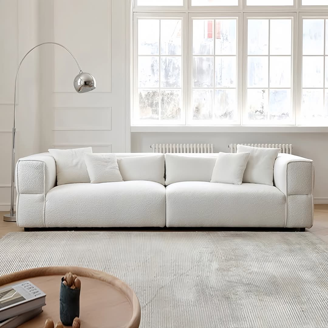 Veo Sofa 3S / Ivory Boucle