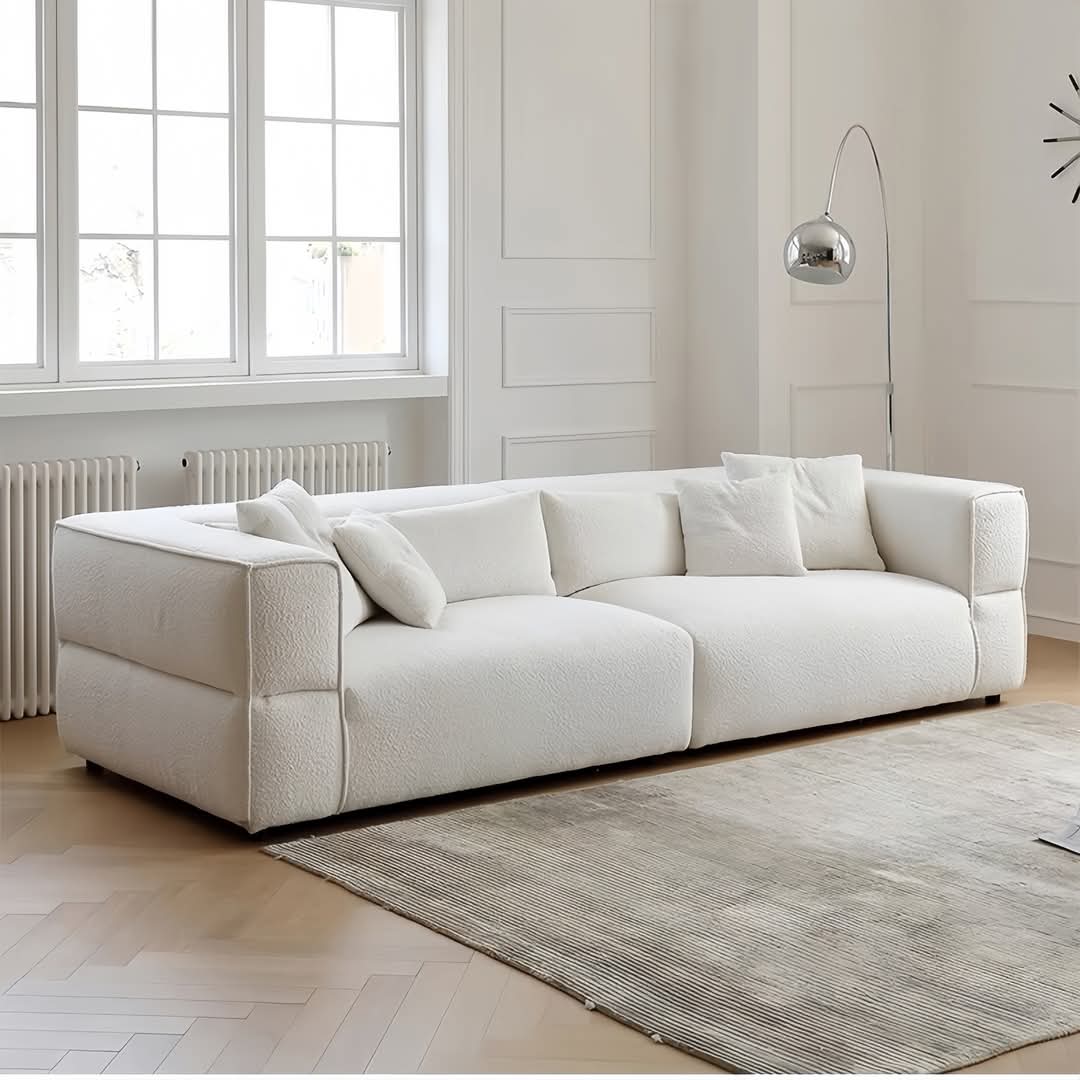 Veo Sofa 3S / Ivory Boucle