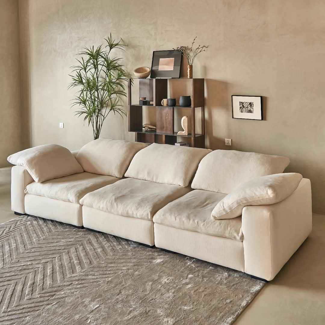 Cloud Feather Filling Sectional Sofa