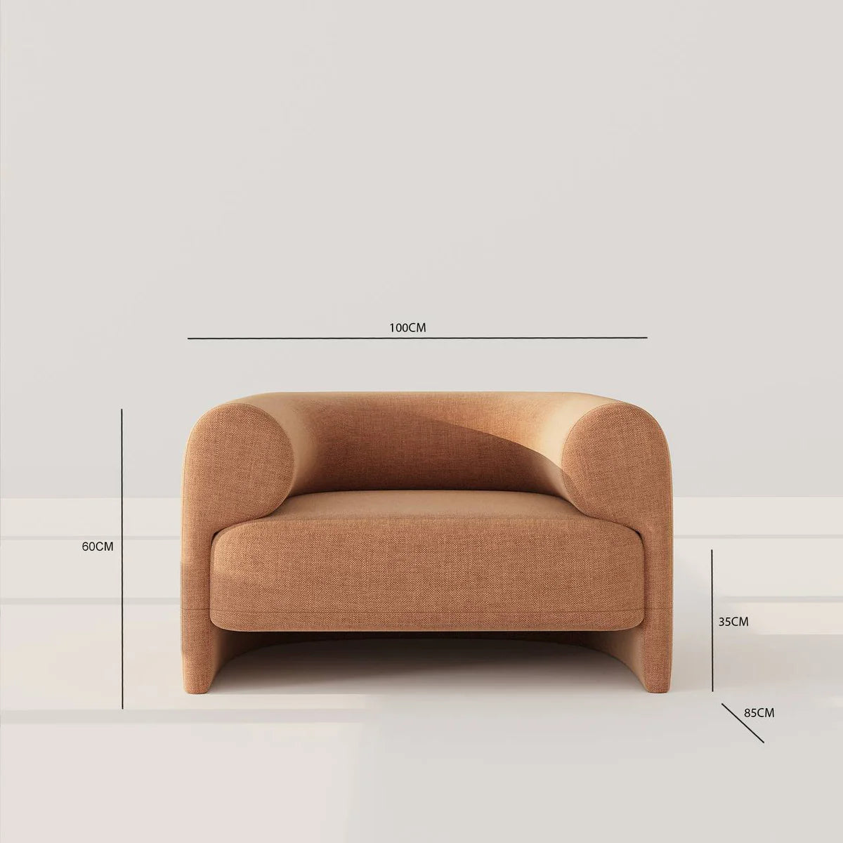 Hexi Armchair / Premium Linen