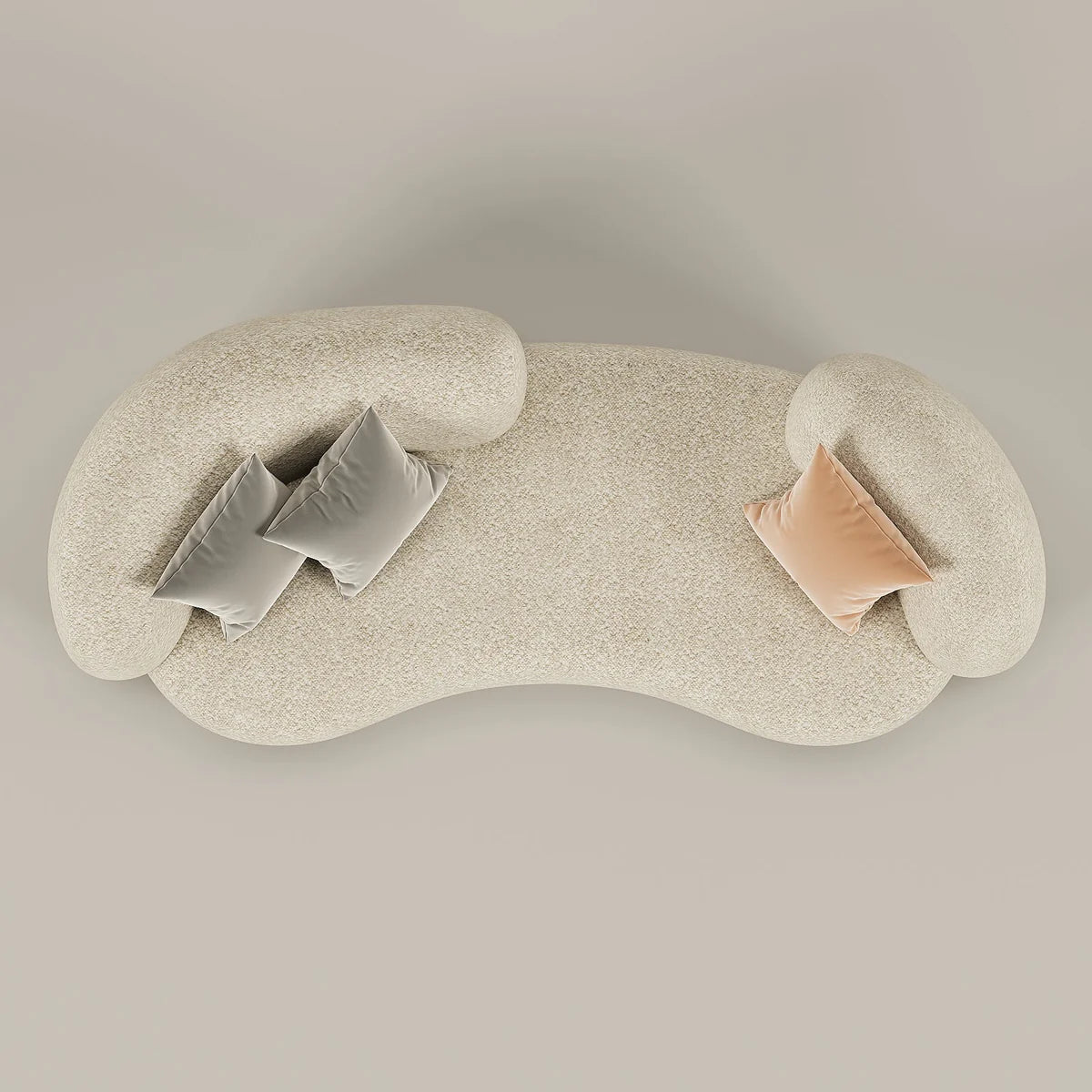 Ora Sofa 3S / Beige Boucle