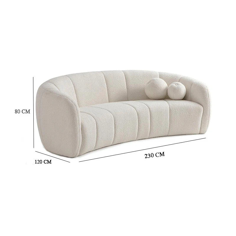 Axel Luxe Wool Sofa