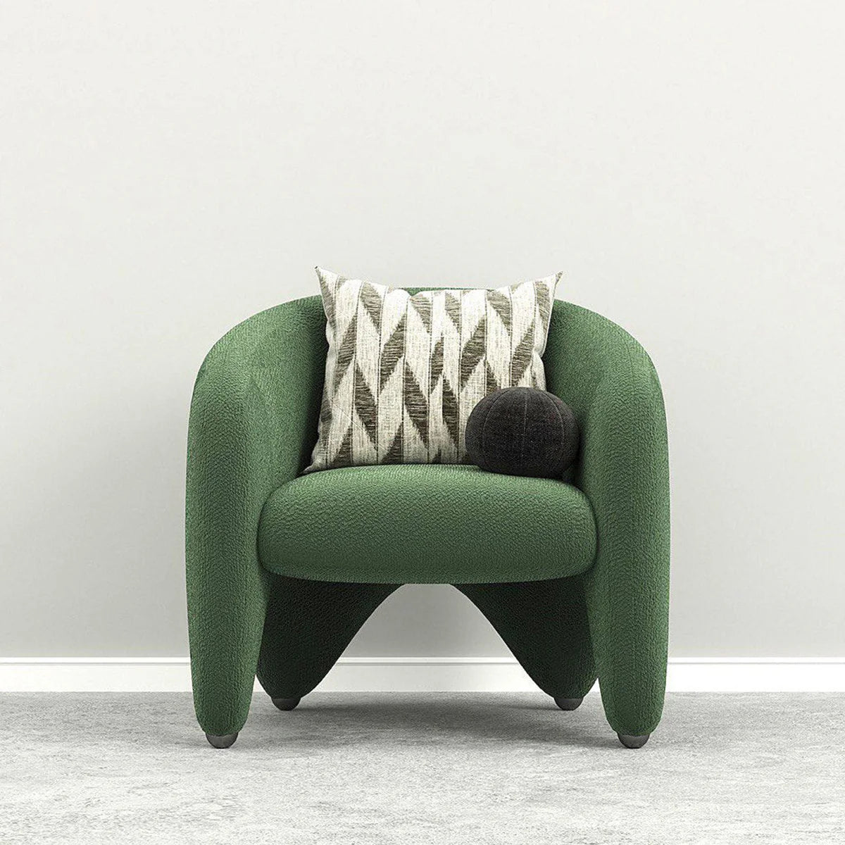 Camy Armchair / Boucle Upholstery