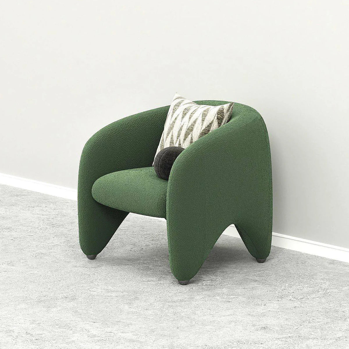 Camy Armchair / Boucle Upholstery