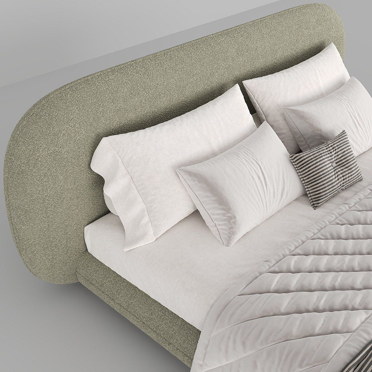 Fellow Bed / Lime Boucle
