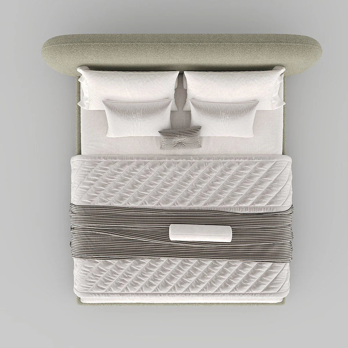 Fellow Bed / Lime Boucle