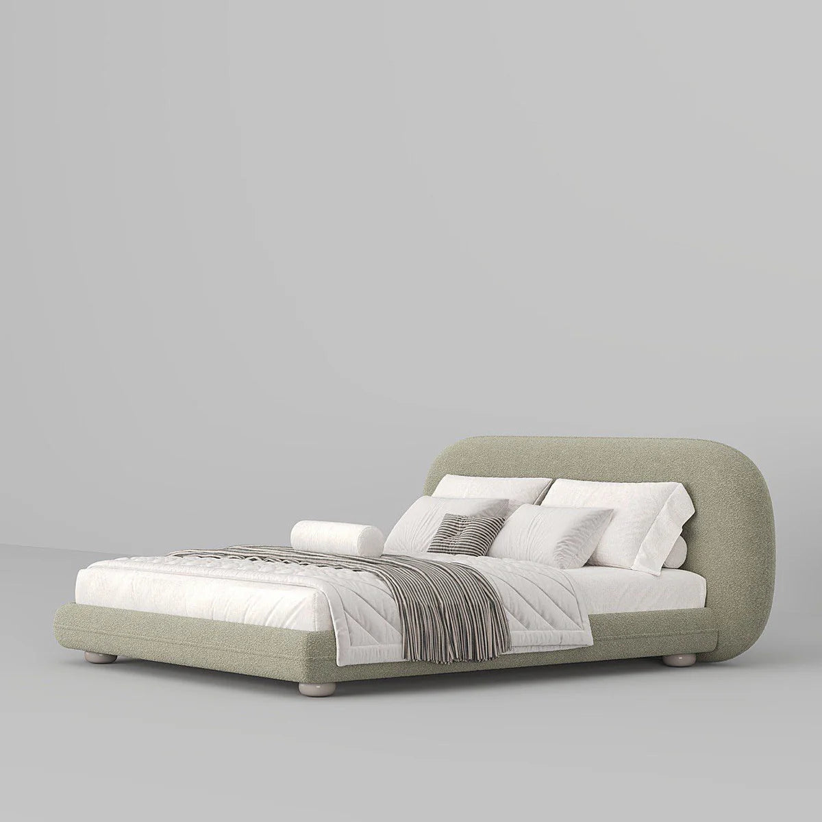 Fellow Bed / Lime Boucle