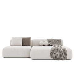 Marco Sofa 3S / White Suede