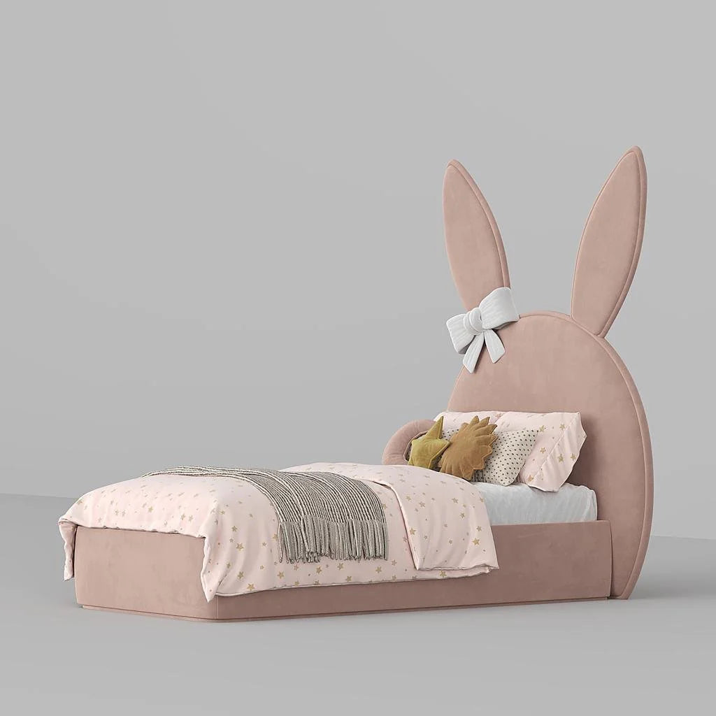 Micky Kids Bed / Matt Velvet