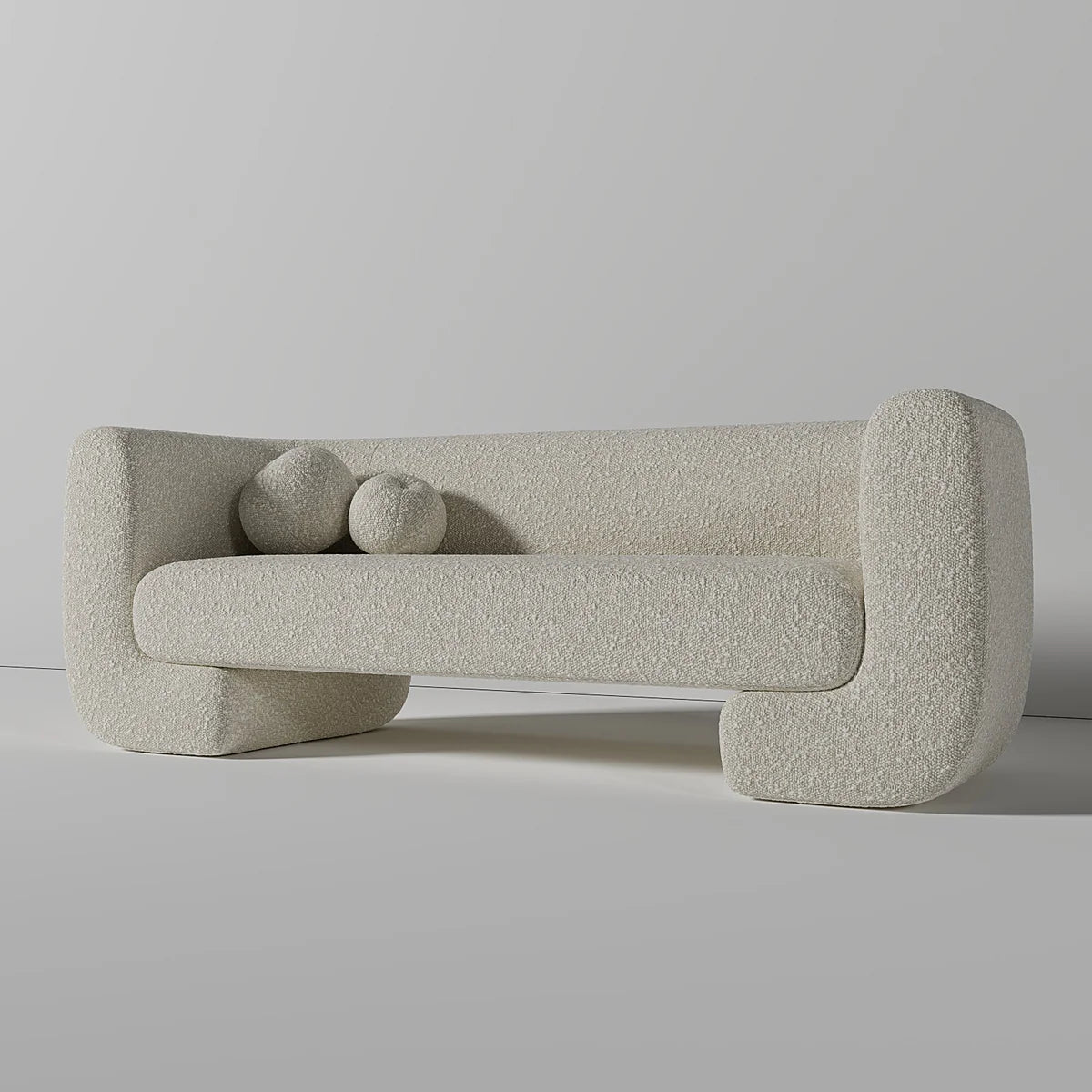 Retreat Modular Sofa 3S / Off-White Boucle