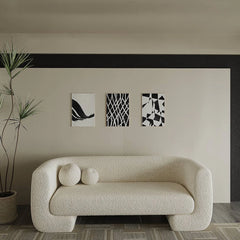 Retreat Modular Sofa 3S / Off-White Boucle