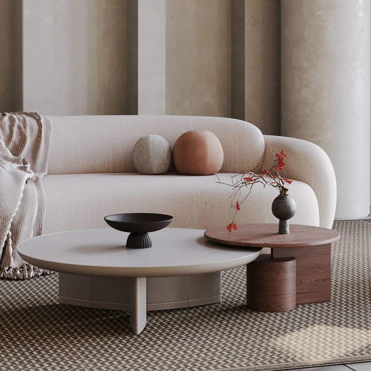 Blower Coffee Table / 80 x 35 CM