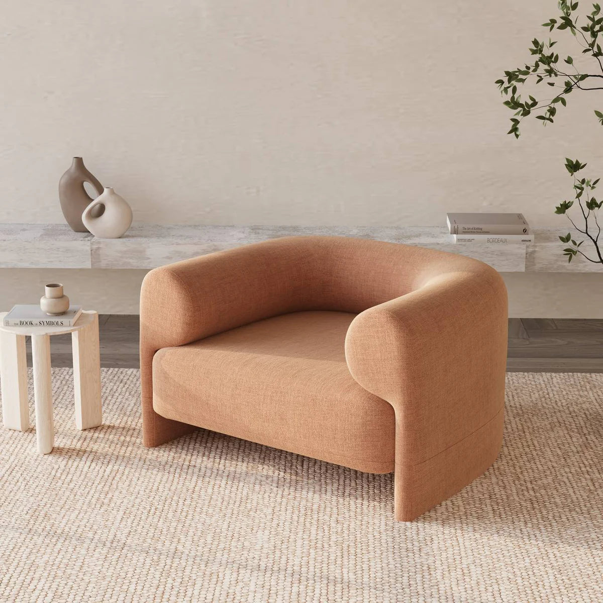 Hexi Armchair / Premium Linen