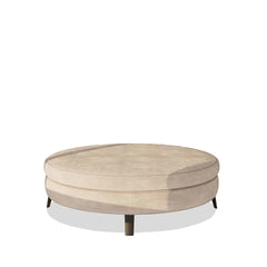 Kleve Ottoman / Matt Leather