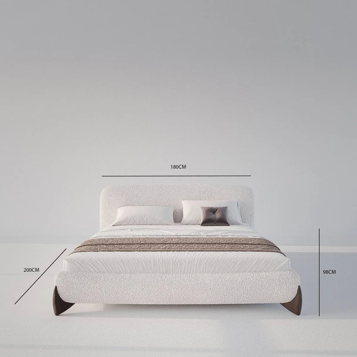 Valentina Manifesto Bed / Full Boucle